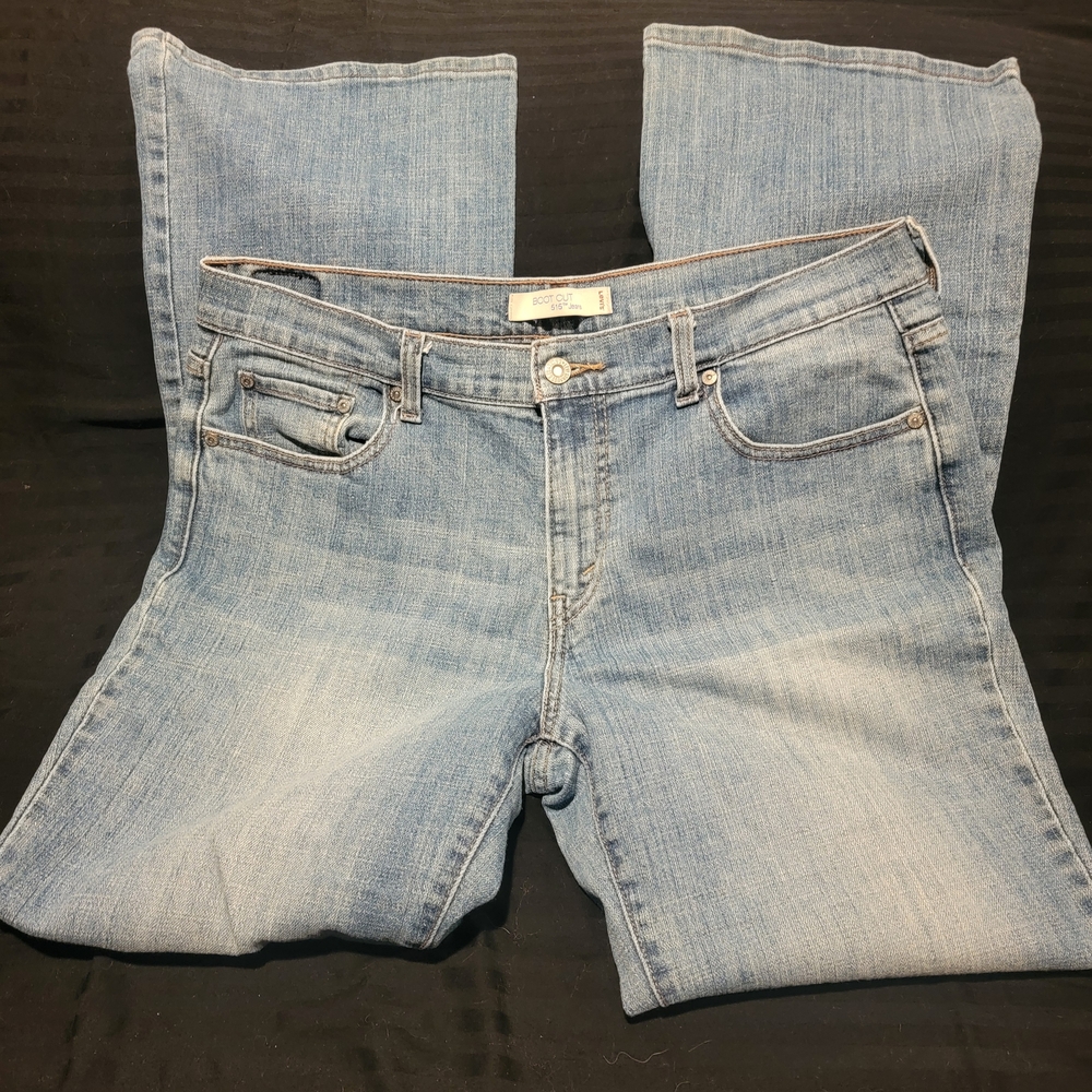 Levi's Light Blue Straight Leg Jeans